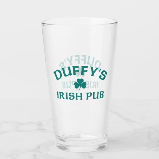 Duffy's Irish Pub Glas (Achterkant)