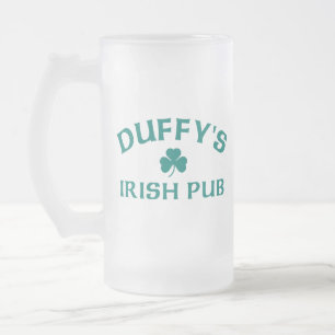 Duffy's Irish Pub Glas Matglas Bierpul