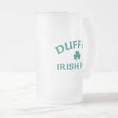 Duffy's Irish Pub Glass Matglas Bierpul (Voorkant rechts)