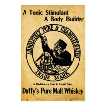 Duffys Malt Whiskey Sign