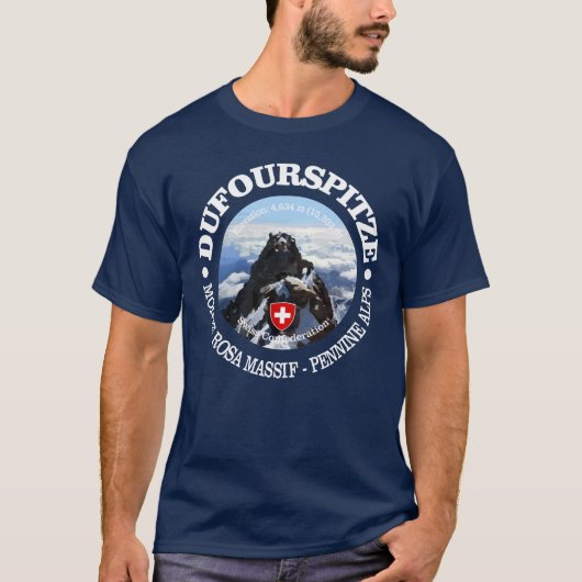 Dufourspitze T-shirt (Voorkant)