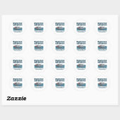 Dufresne And Redding Visexcursies Ronde Sticker (Vel)
