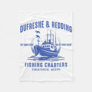Dufresne en Redding Vissersboot Liefhebber Fleece Deken