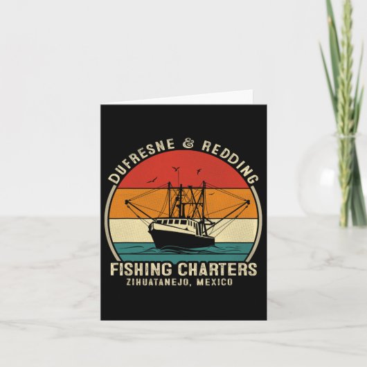 Dufresne en Redding Vist Charters -  Bo Kaart (Voorkant)