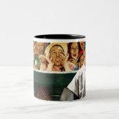 Dugout Tweekleurige Koffiemok (Center)