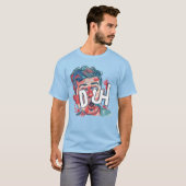 DUH Comic Pop Art T-shirt – Retro Fun Grafische Te (Voorkant volledig)
