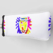 DUH Logo Putter Hoesje – Vetbescherming Golfheadcover (Voorkant)