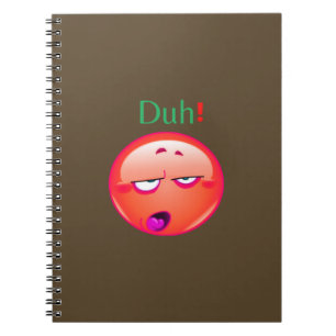 Duh Notitieboek, Duh emoji Face response Notitiebo Notitieboek
