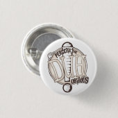 DUH ONE RONDE BUTTON 3,2 CM (Voorkant /achterkant)