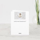 Duh Pope is Dope Greeting Card Kaart (Achterkant)