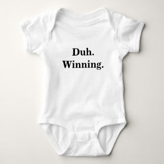 Duh. Winnende Baby Creeper Romper