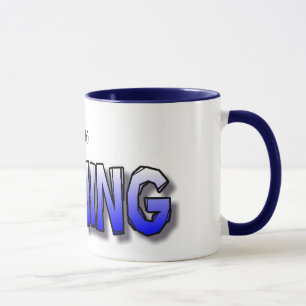 (duh) WINNING Mok - blauw