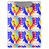 DUH😏Logo Klembord- Vetgedrukte bewegingen, georga Klembord (Voorkant)