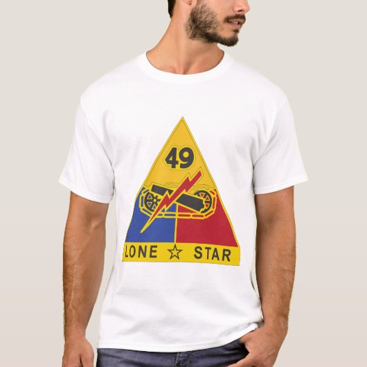DUI - 49e Pantserdivisie T-shirt (Voorkant)