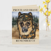 DUI TSE HOND KAART (Gele Bloem)