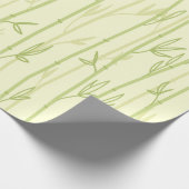 DUIDELIJK BAMBOO ACHTERGROND PATROON ONTWERP CADEAUPAPIER (Hoek)