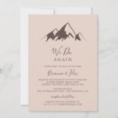 Duidelijk bergland dat we weer terugkeren kaart (Voorkant)