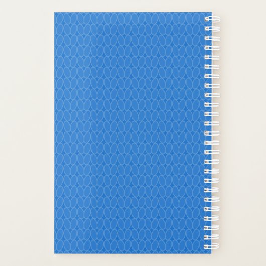 Duidelijk Blauw voel ik Knitty, Oh zo knitty Planner (Achterkant)