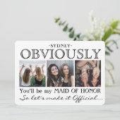 Duidelijk gemaakt van het Honor-voorstel Funny 4 F Kaart (Staand voorkant)