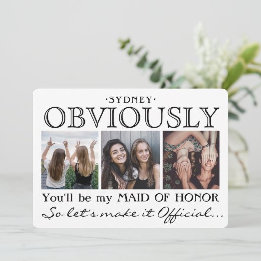 Duidelijk gemaakt van het Honor-voorstel Funny 4 F Kaart (Staand voorkant)