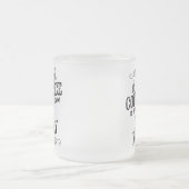 Duidelijk geweten Mok glazen koffie (Center)
