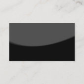 Duidelijk grijs zwart Patroon Trendy Visitekaartje (Achterkant)