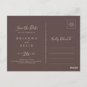 Duidelijk Horizontaal Bergland sparen de Datum Briefkaart (Achterkant)