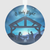 Duidelijk Kerstmis 1 het Kinder Afbeelding van het Ornament (achterkant)