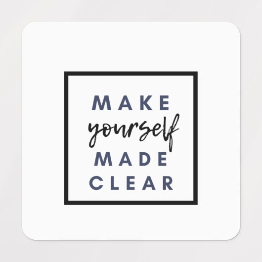 duidelijk maken labels (Design 1)