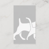 Duidelijk ontwerp voor Visitekaartje met twee zijd (Achterkant)