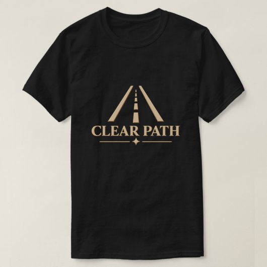 DUIDELIJK PAD T-SHIRT (Design voorkant)