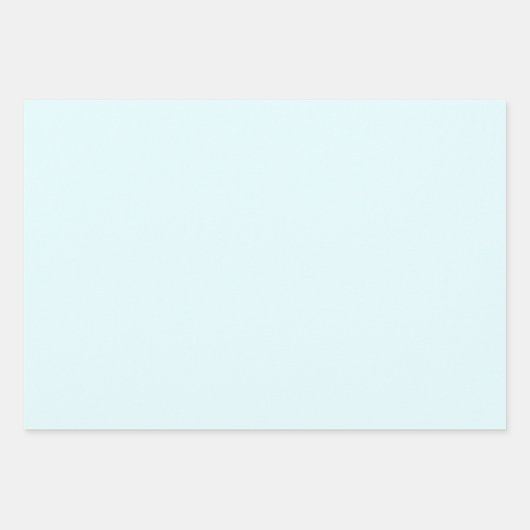 Duidelijk Poeder Sneeuwstorm Bubbels Blauwe tinten Inpakpapier Vel (Voorkant 3)