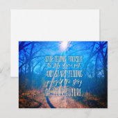 Duidelijk uw Inspirerend prijsopgave voor uw beste Briefkaart (Voorkant / Achterkant)