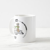 Duidelijk voor Takeoff! Mok (Voorkant links)