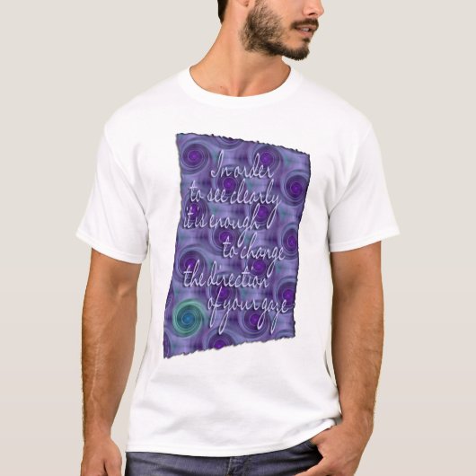 Duidelijk: wijsheid t-shirt (Voorkant)