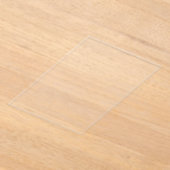 Duidelijke Acryl bruiloft uitnodiging (Laagn)