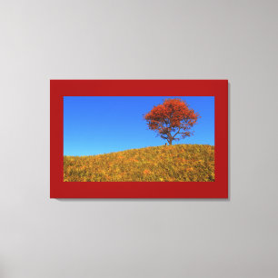 Duidelijke Autumn Day Canvas afdrukken