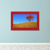 Duidelijke Autumn Day Canvas afdrukken (Insitu (Houten vloer))