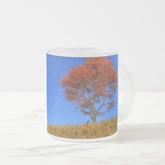 Duidelijke Autumn Day Mok (Voorkant rechts)