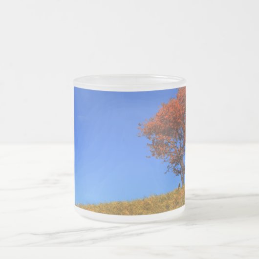 Duidelijke Autumn Day Mok (Center)