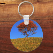 Duidelijke Autumn Day Sleutelhanger (Voorkant)