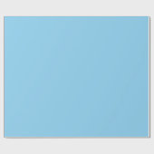 Duidelijke Baby Blauwe Kleur Shade Tone Cadeaupapier (Vlak)