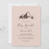 Duidelijke Baby van het gebergte Kaart (Voorkant)