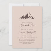 Duidelijke bergen Country Sip en Zie Kaart (Voorkant)