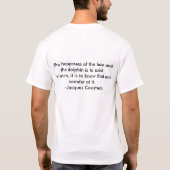 Duidelijke bijenoffertes t-shirt (Achterkant)