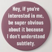 Duidelijke Button (Voorkant)
