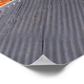 Duidelijke Dagelijkse Rooftop Afdrukken Poster (Hoek)