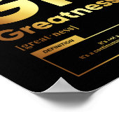 Duidelijke definitie | MOTIVATIE POSTER (Hoek)