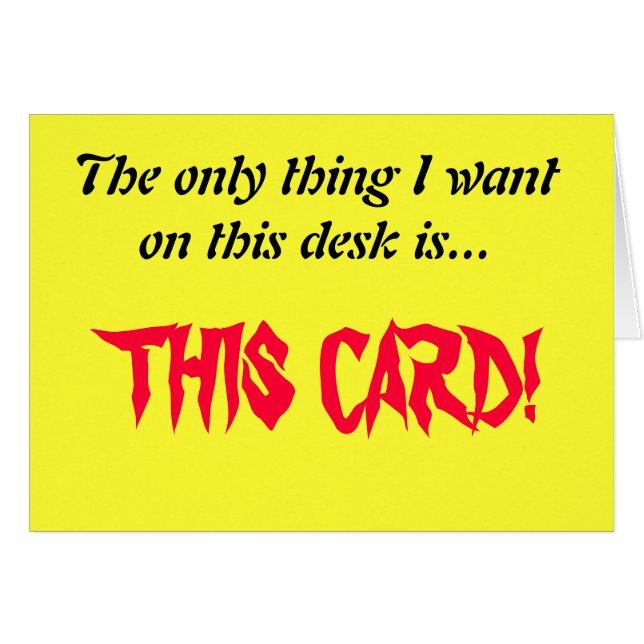 Duidelijke desk (Voorkant Horizontaal)