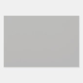 Duidelijke Dolfijn Wolk Grijze tinten 3 Tonen Inpakpapier Vel (Voorkant 2)